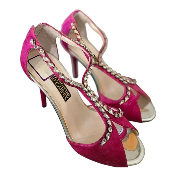 Live From The Red Carpet Heels Pink Size 9B - Picture 2 of 8